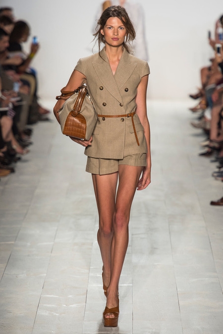 Bette Franke shows NY S/S 2014 Michael Kors